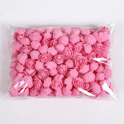 Rose Foam Teddy Flowers