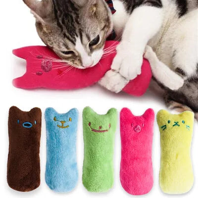 Teeth Grinding Catnip Plush Toy