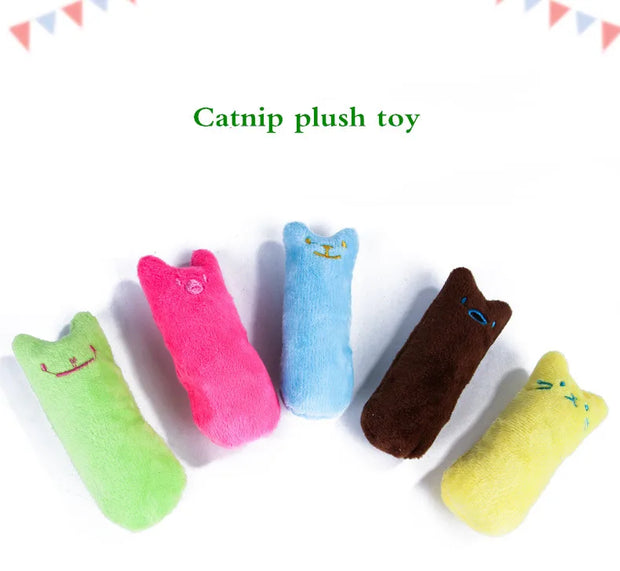 Teeth Grinding Catnip Plush Toy