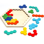 Hexagonal Brain Puzzle Game