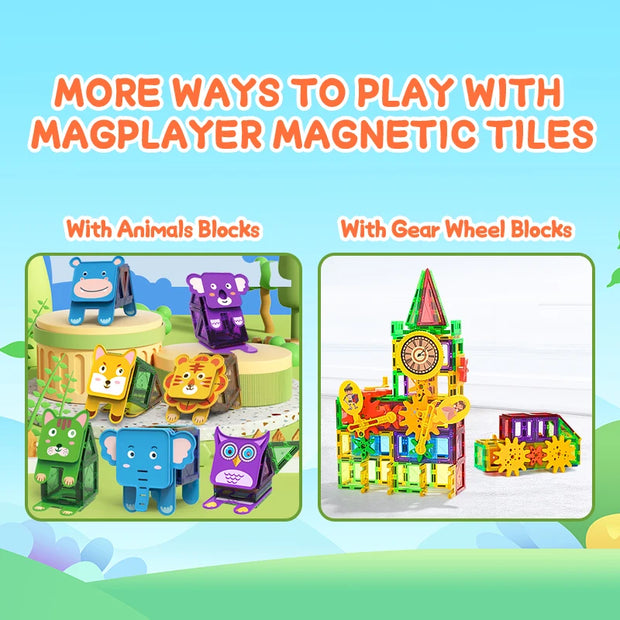 Magnetic Building Blocks Set