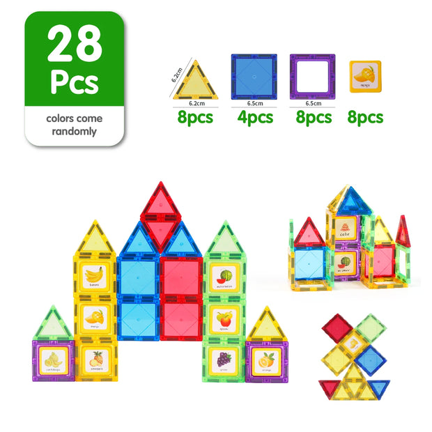 Magnetic Building Blocks Set