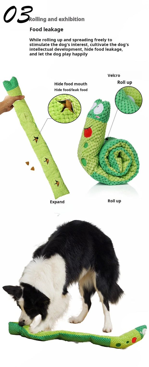 Playful Snail Dog Puzzle