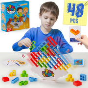 64PCS Tetra Balance Stacking Game