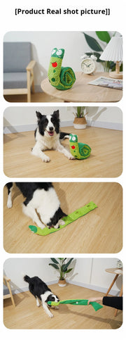 Playful Snail Dog Puzzle