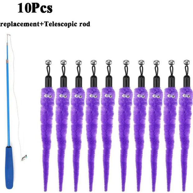 Cat Toy Replacement Worm Heads