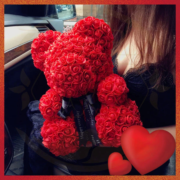 Rose Bear Love Gift 💖