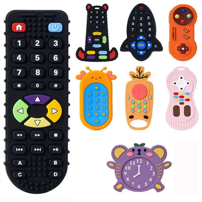 Remote-Shaped Baby Teether