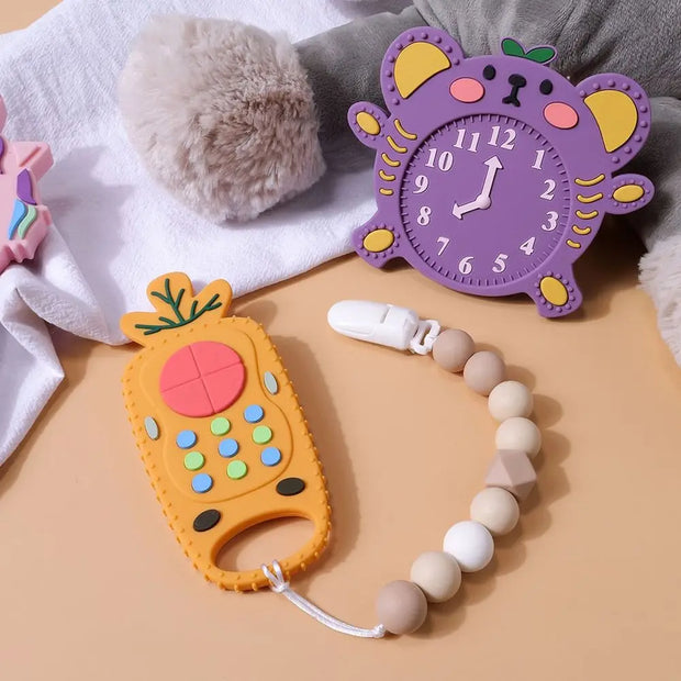 Remote-Shaped Baby Teether