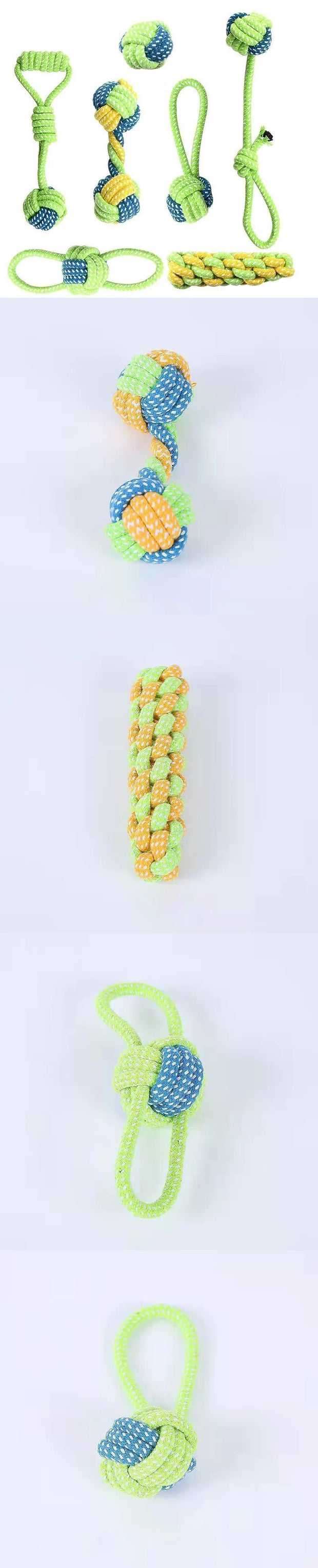 Interactive Cotton Rope Dog Toy