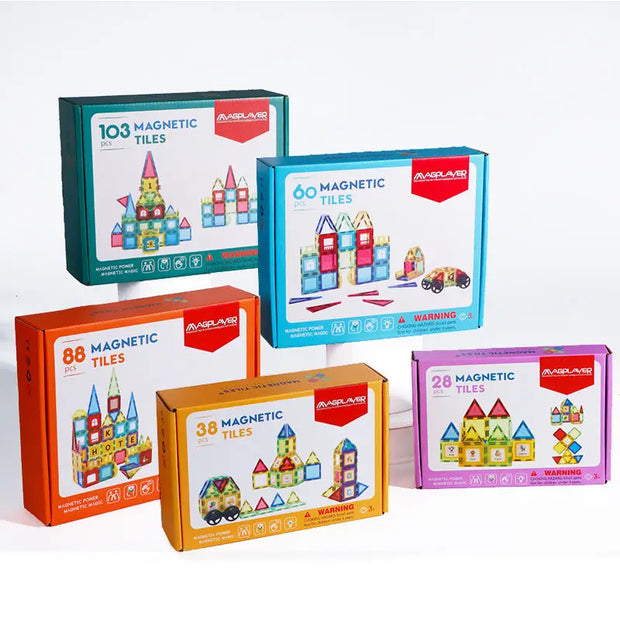 Magnetic Building Blocks Set