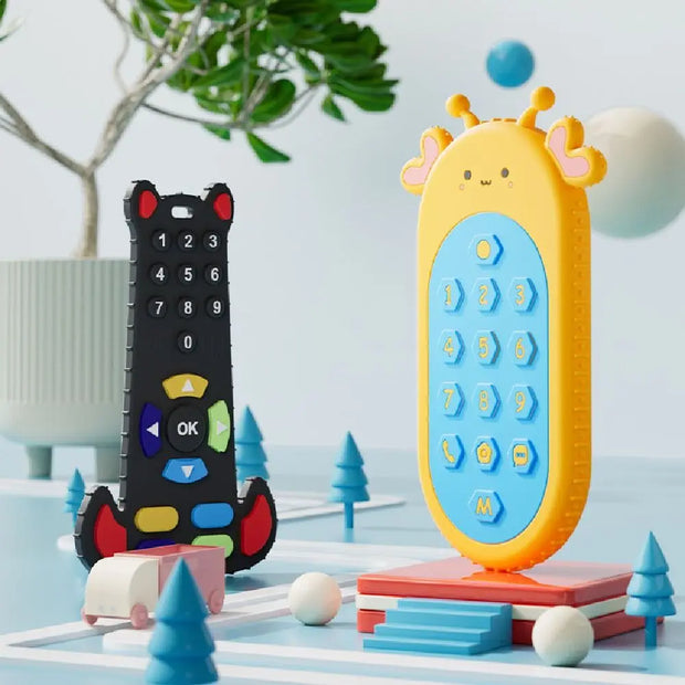 Remote-Shaped Baby Teether