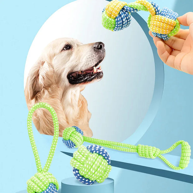 Interactive Cotton Rope Dog Toy