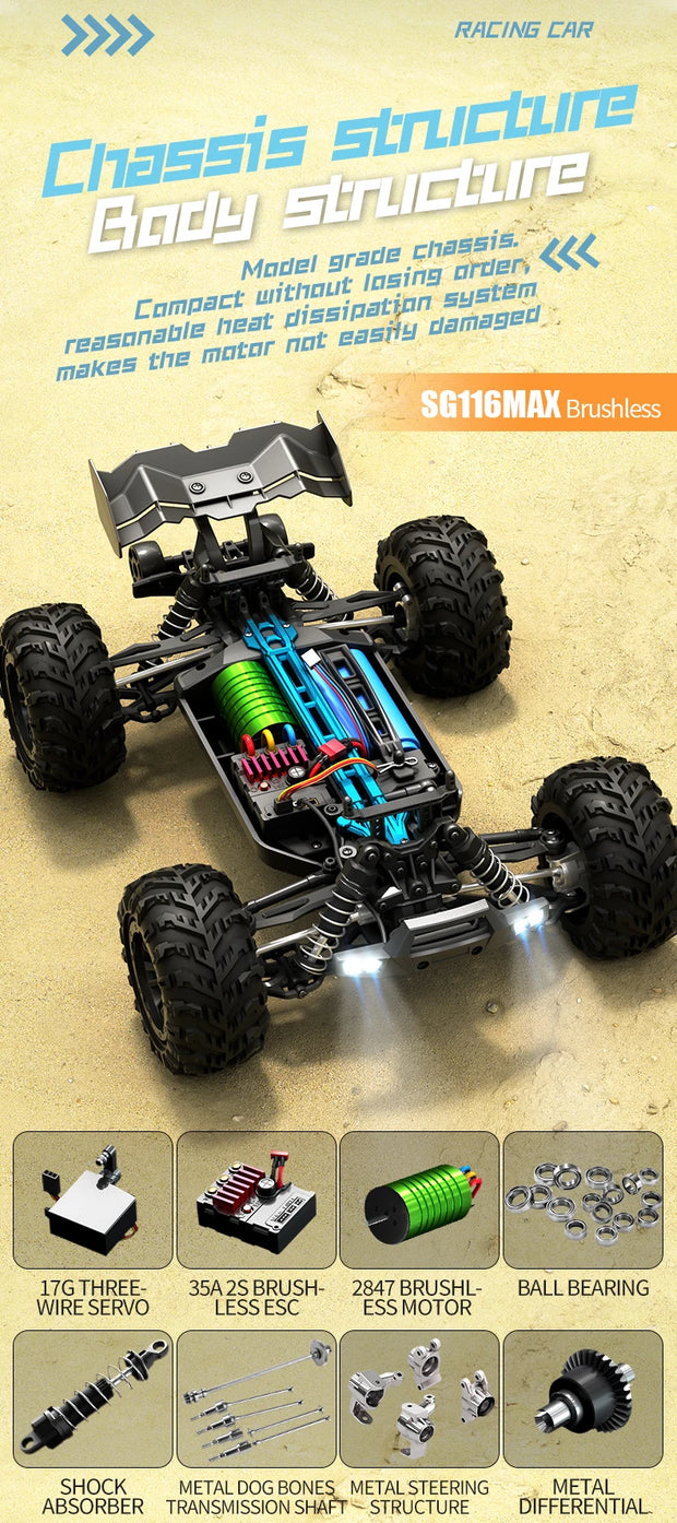 SG116MAX High-Speed RC Car