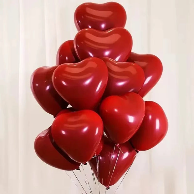 Heart Balloons Valentine Set ❤️🎈